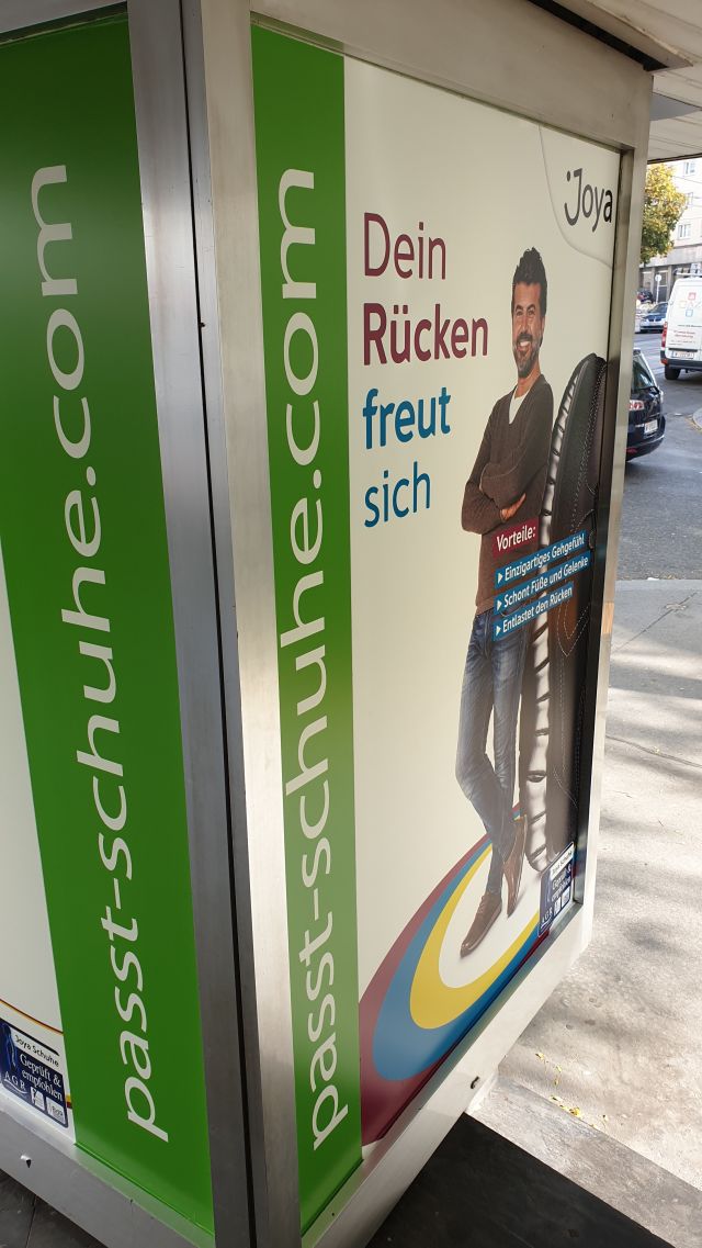Schaufenster Beklebungen (Aufkleber Druck und Montage) – Referenz AbdeX