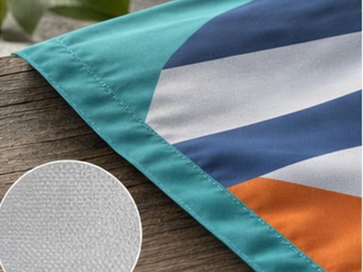 Recycelter ECO-Fahnenstoff von AbdeX