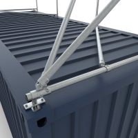 Containerrahmen Lange Seite oben & unten Ansicht 5