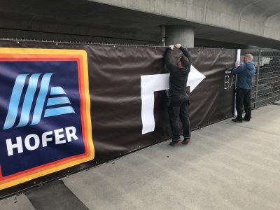 Werbebanner drucken